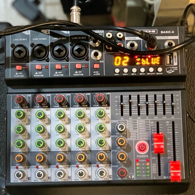 PROFESIONAL RECORDING TECH 6CHANEL MIXER