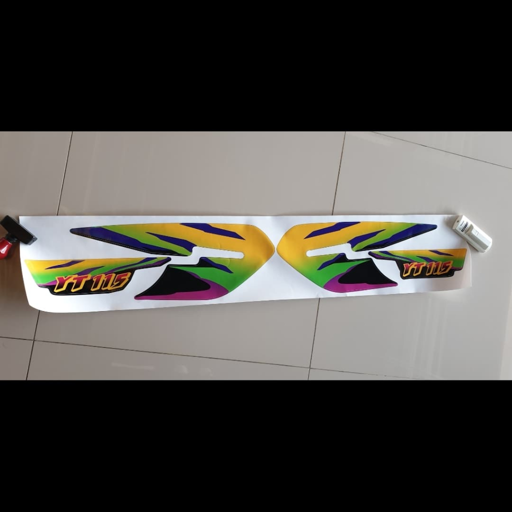 Striping stiker sticker yt115 yt 115 kualitas premium