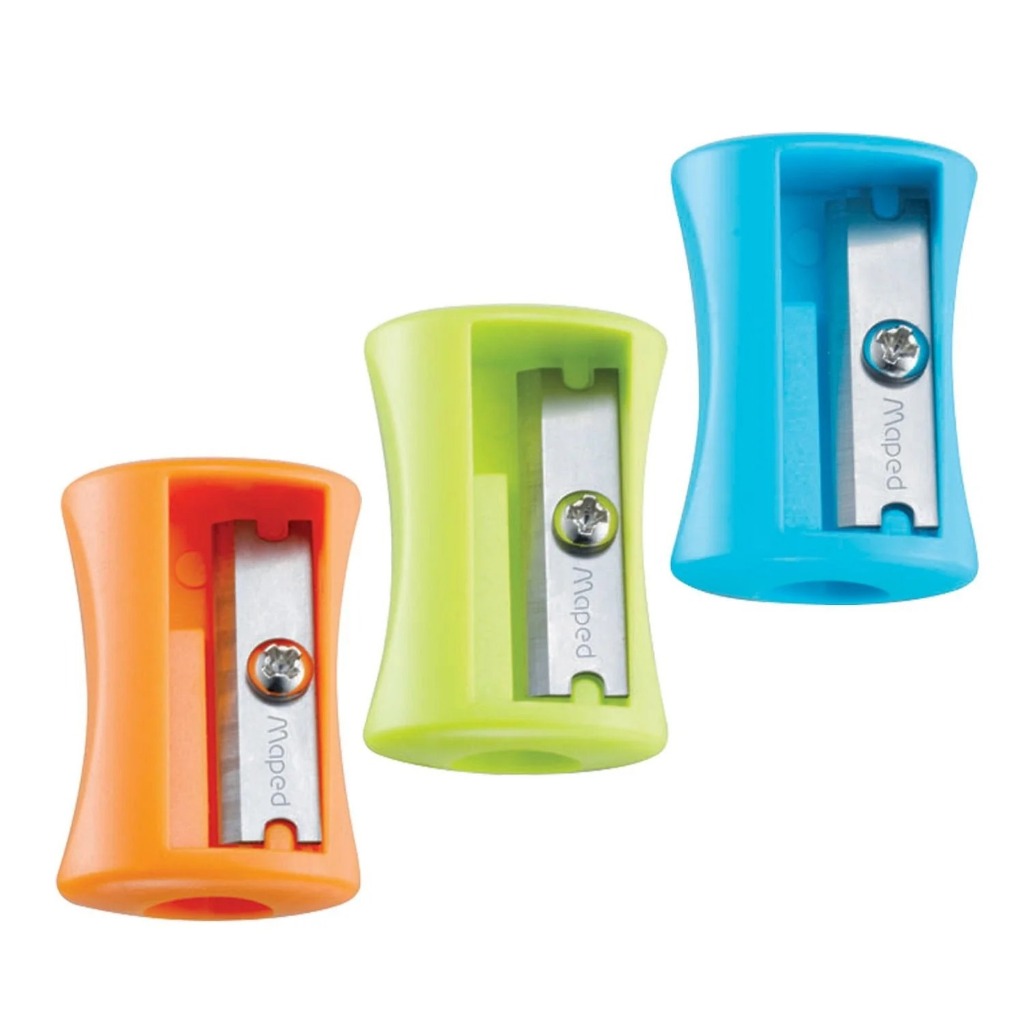 

Maped Rautan Vivo Metal Pencil Sharpener (1 Hole) / Peraut pensil 1 lubang mini