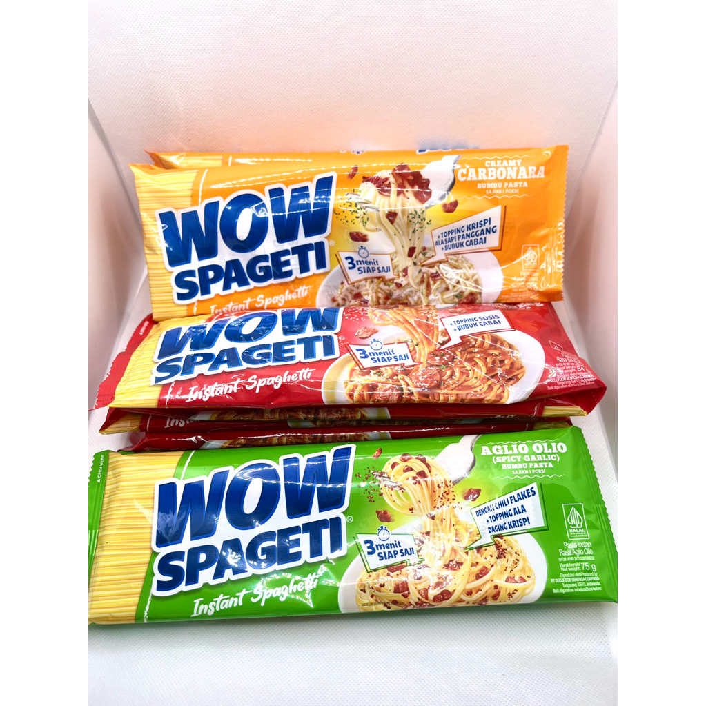 

WOW Spageti Instan Spaghetti 75 g