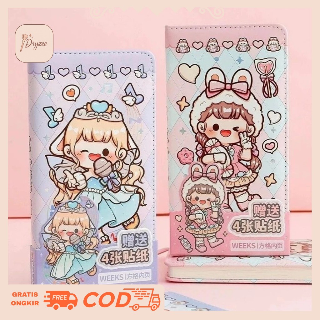 

Buku Jurnal 80 Lembar Hardcase Notebook Cantik Edisi Dodou Girl Sauce Notebook Aesthetic TLD107