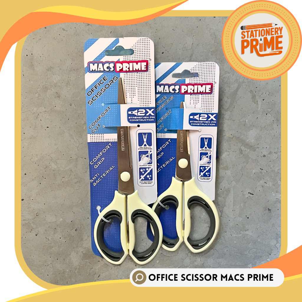 

Gunting MACS PRIME Office Scissor Medium 6,5 inch / Large 8 inch