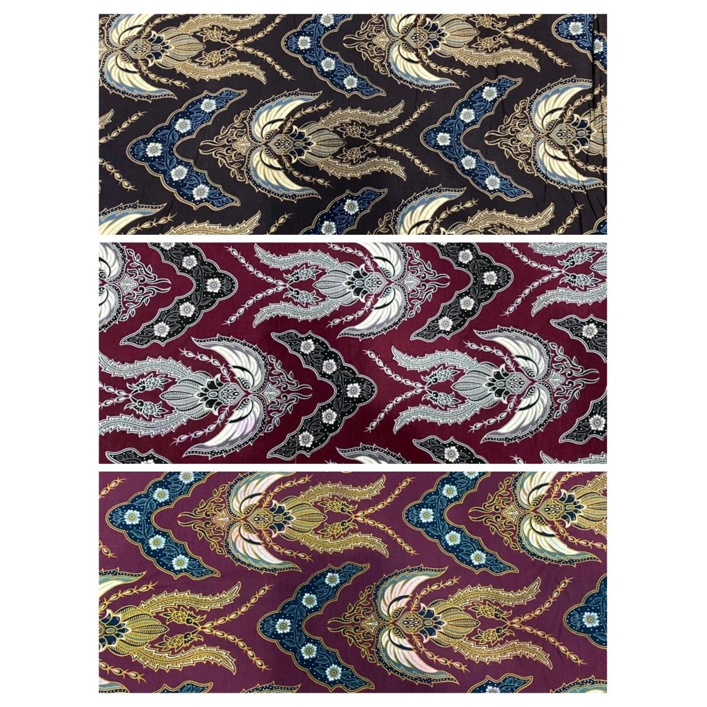 KAIN BATIK METERAN KAIN BATIK KATUN METERAN KAIN BAHAN BATIK METERAN