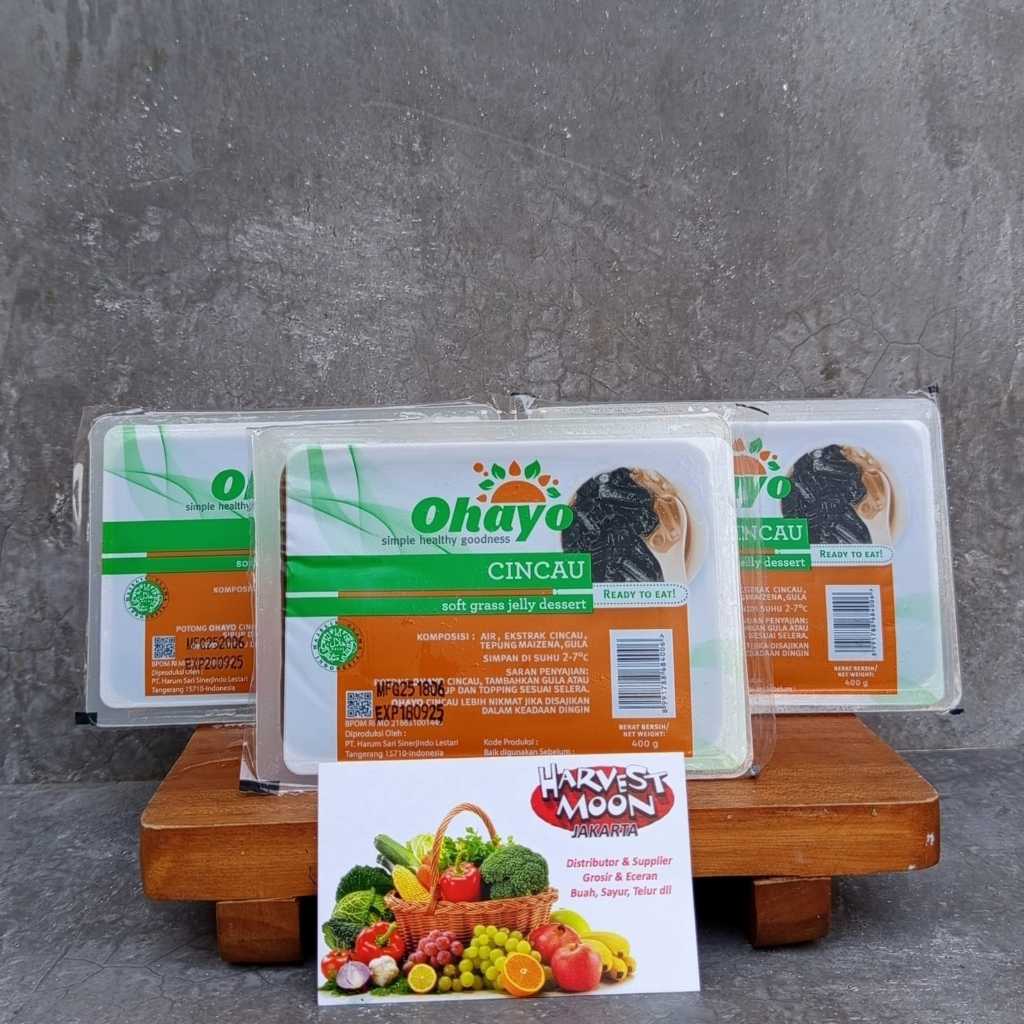 

HarvestMoon Ohayo Cincau Soft Grass Jelly Dessert 400gr