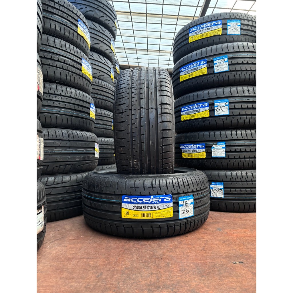BAN TUBBLES MOBIL 205 40 R17 ACCELRA PHI COCOK UNTUK MOBIL YARIS VIOS AVEGA COROLLA JAZZ DLL