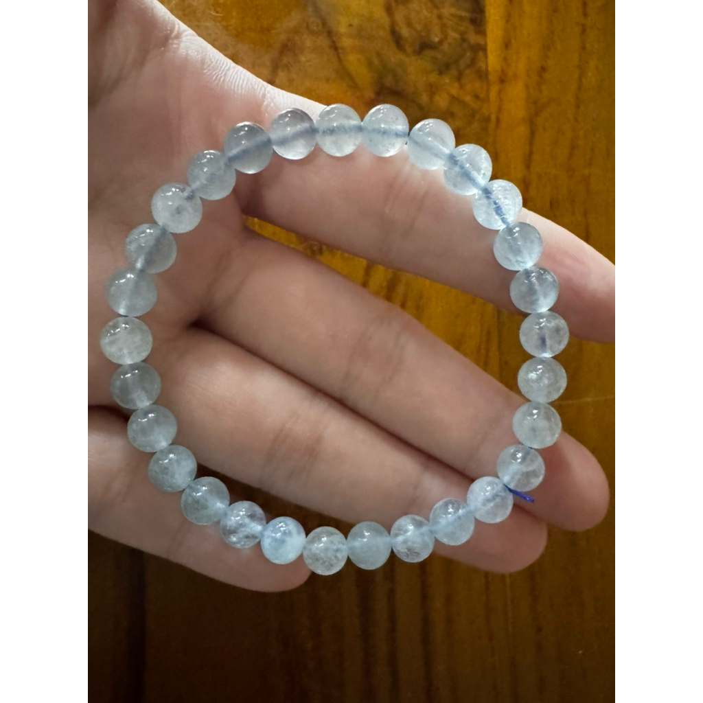 Aquamarine ice batu kristal alami