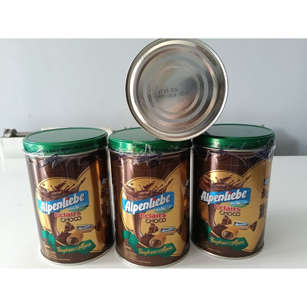 

Permen Alpenlibe Eclairs choco isi 40pics / Permen Mentos free Lunch box