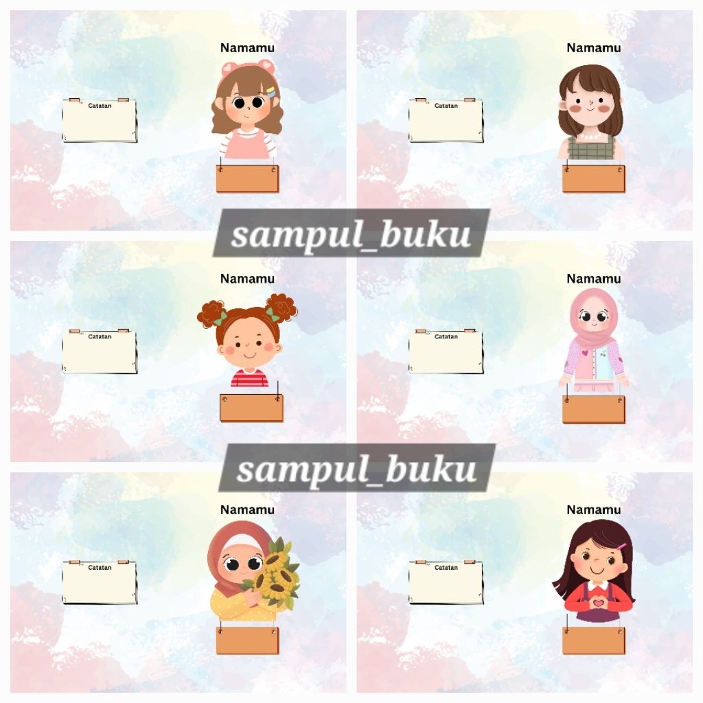 

ISI 12 PCS SAMPUL BUKU UNYU/SAMPUL BUKU KOREA/SAMPUL BUKU LUCU/SAMPUL BUKU CEWEK