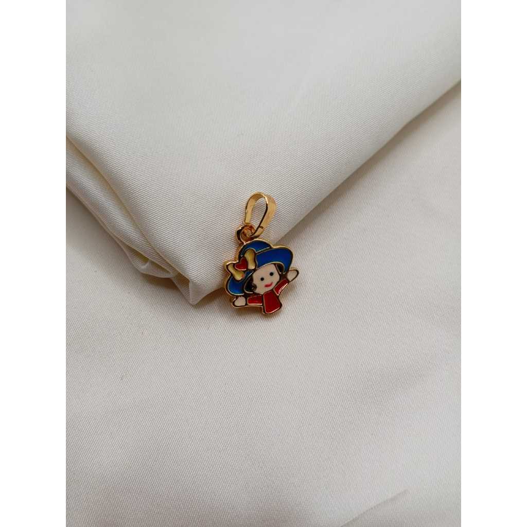 Liontin Anak Karakter Tanpa Kalung Lapis Emas