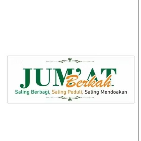 Stiker Jumat Berkah. 3X8cm. Isi 100 pcs. langsung kirim.