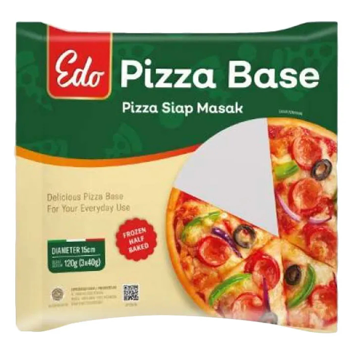 

EDO PIZZA BASE 120GRAM ISI 3PCS - DISASS JOGJA