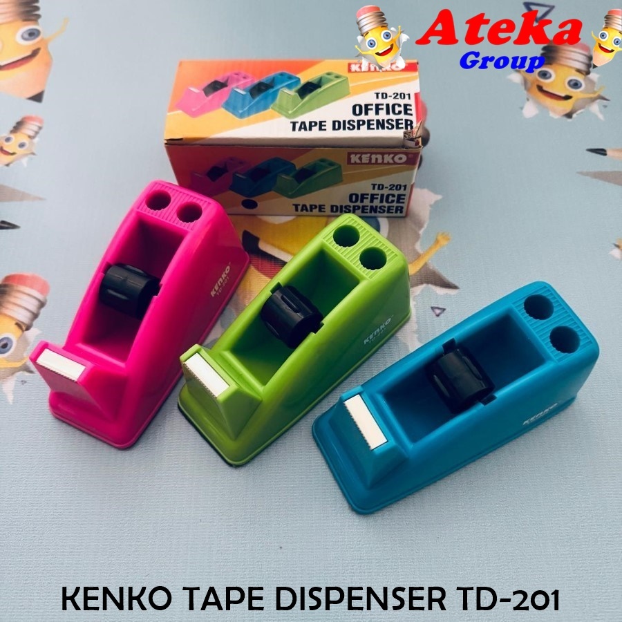 

KENKO TAPE DISPENSER TD-201 PEMOTONG ISOLASI KECIL
