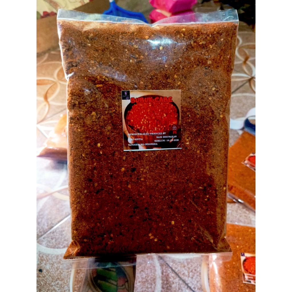 

CABE BUBUK KASAR EXTRA PEDAS 1 KG - CABE BUBUK KASAR - CABE BUBUK UNTUK BASO ACI - BON CABE KILOAN