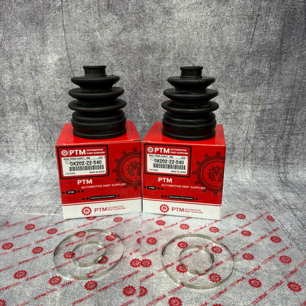 Boot CV Joint/Karet Drive Shaft Timor Bagian Dalam S515 1pcs +clamp 0K202-22-540 Genuine PTM
