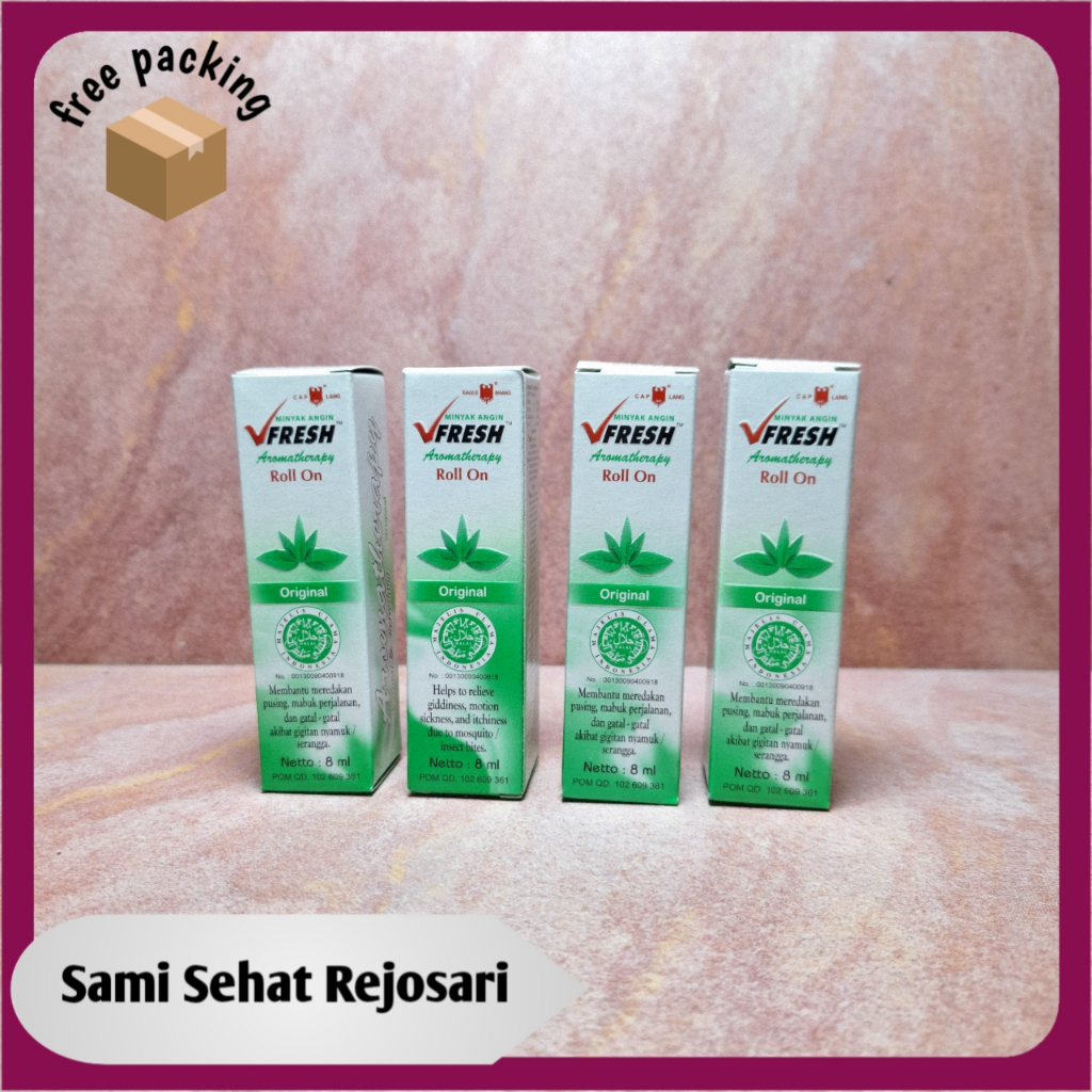 4 Botol VFRESH ORIGINAL 8 ML