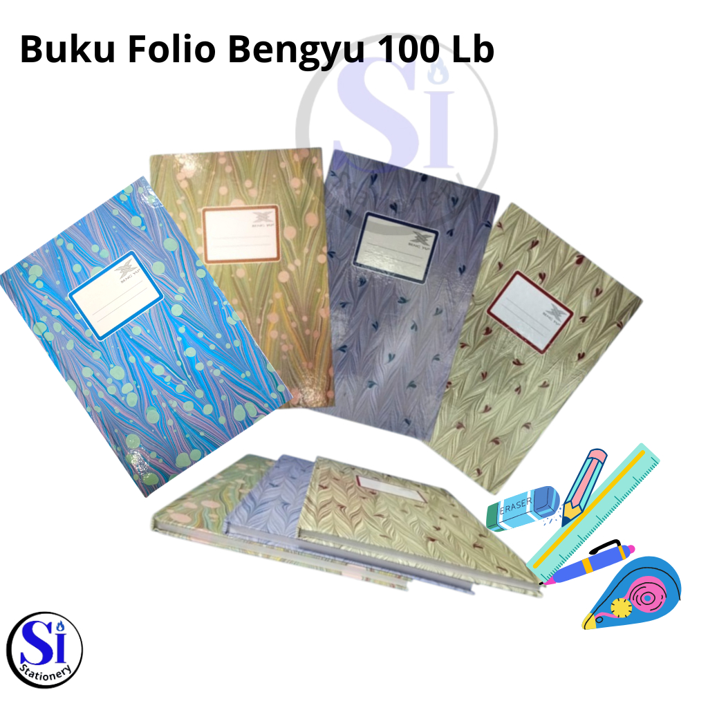 

Buku Folio Bengyu 100 hard cover
