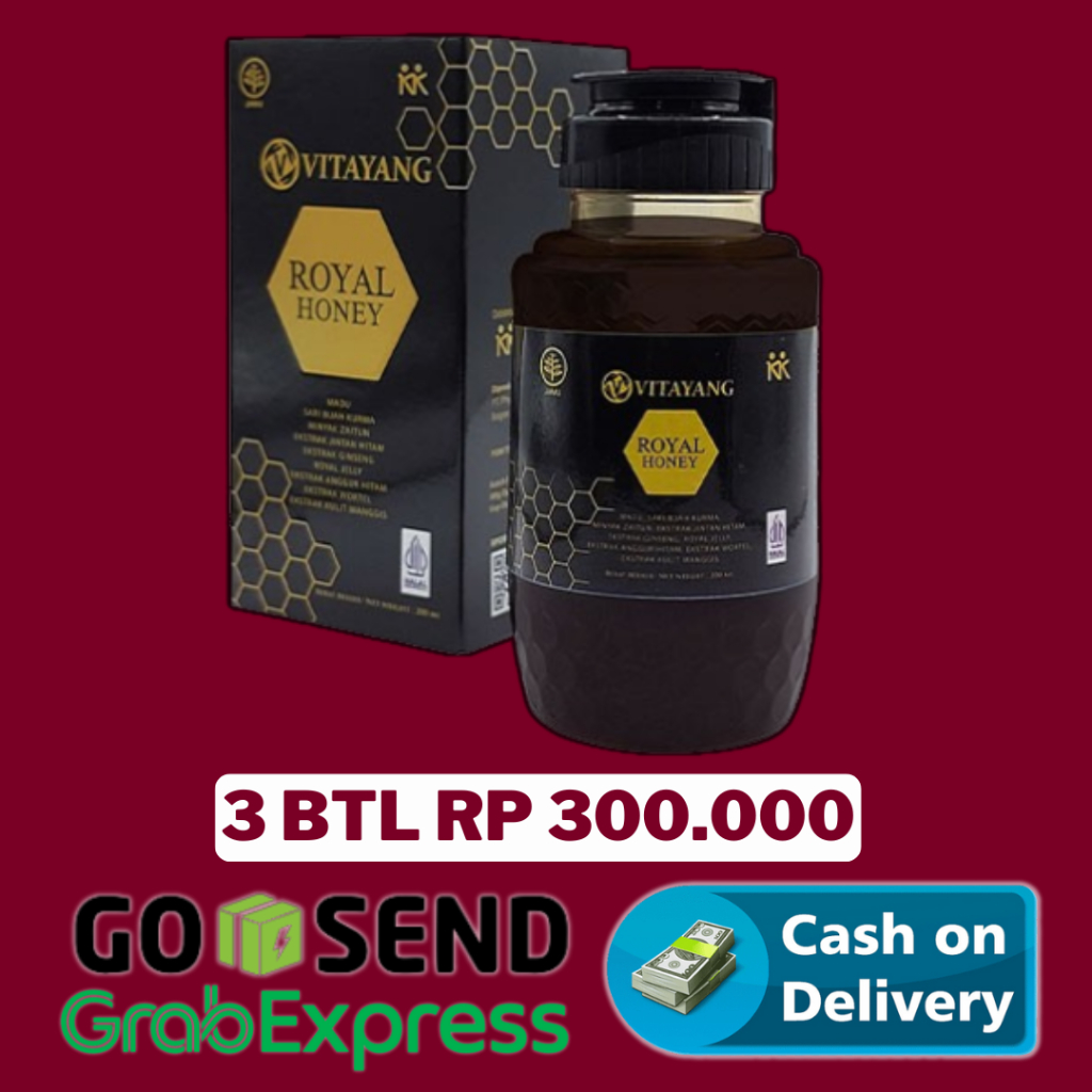 

Vitayang Royal Honey – Suplemen Alami dalam Bentuk Madu Dengan Kombinasi Ginseng, Kurma, & Royal Jelly untuk Tubuh Lebih Fit & Bertenaga KK Indonesia