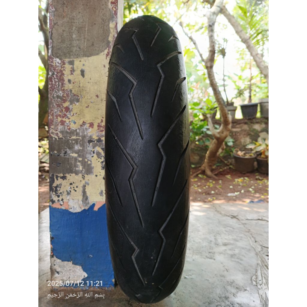 PIRELLI DIABLO ROSSO III 120/70-17 BAN ZX250RR CBR 250RR MT25 R25 NINJA 250FI