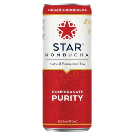

STAR KOMBUCHA POMEGRANATE PURITY KALENG 250 ML 8936185352356