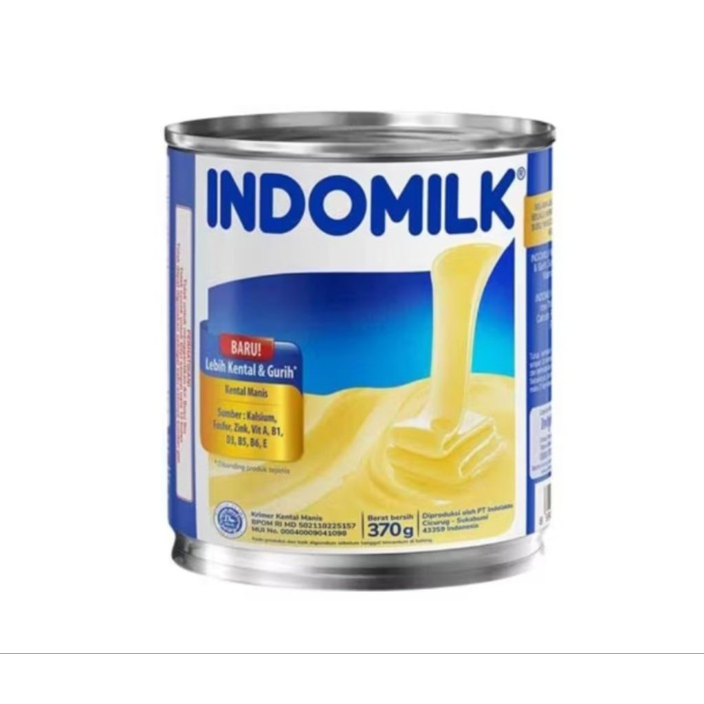 

Indomilk susu ketal manis putih 375gr