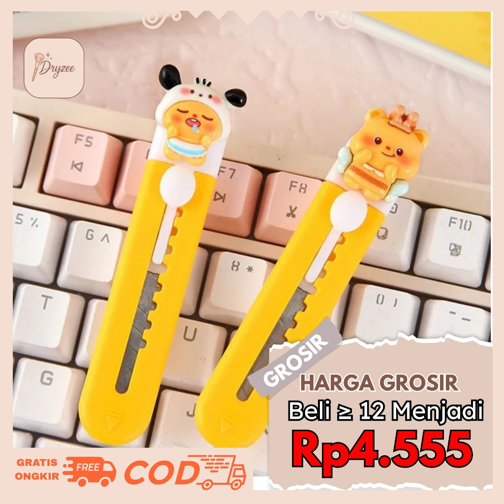 

Cutter Cat Paw Mini Cutter Aesthetic Pisau Pemotong Kertas - AT03