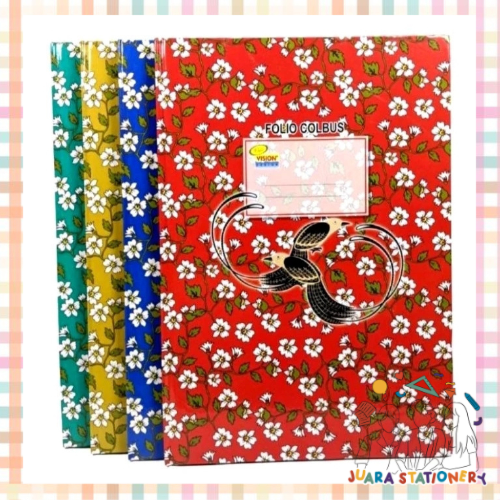 

(213) Buku Folio Hardcover Vision 50 Lembar / Buku Folio Buku Besar Buku Akuntansi