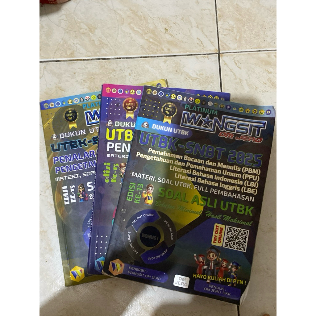 Buku Wangsit 2025 TPS Platinum (Preloved)