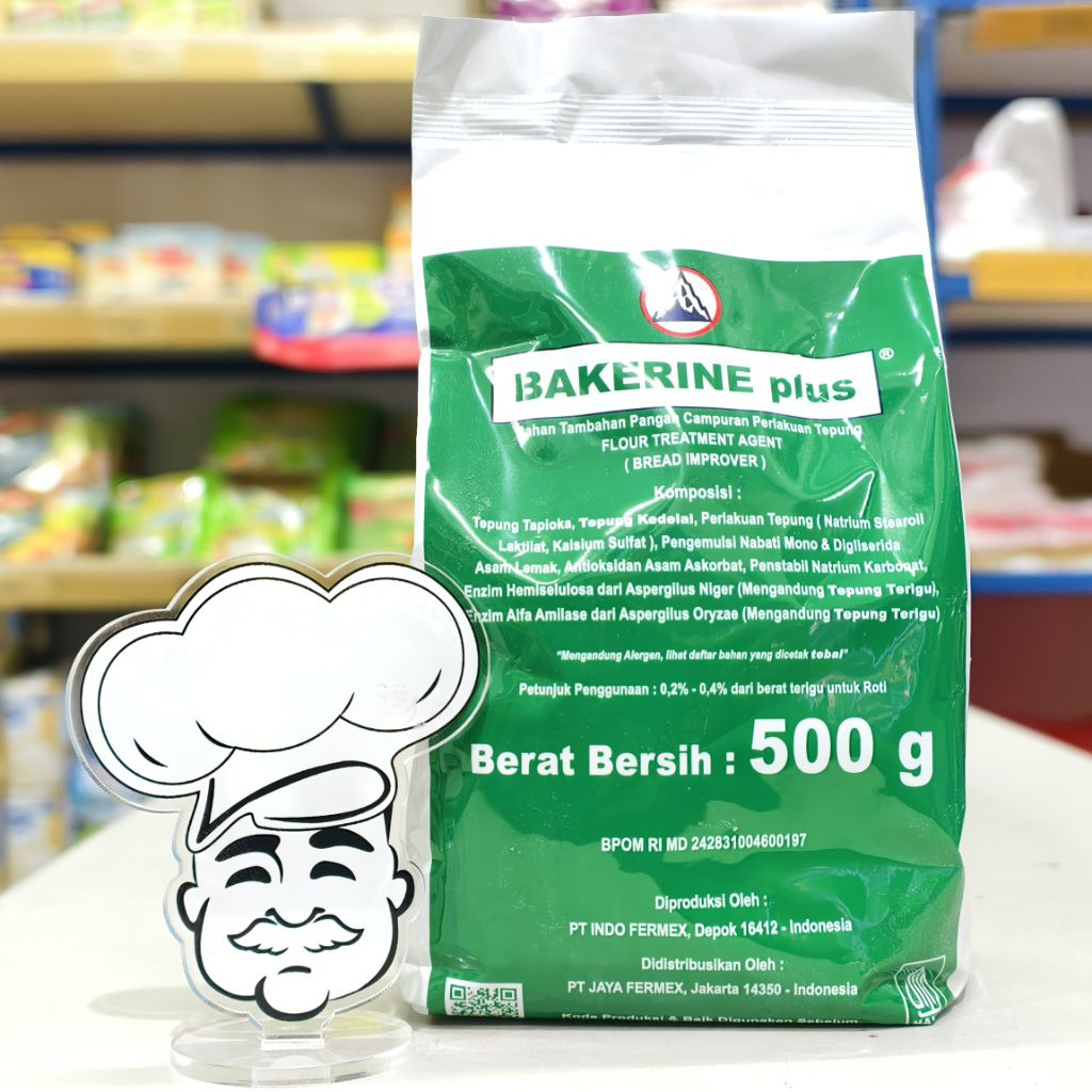 

Bakerine Plus 500Gr / Bread Improver 500Gr /Pcs