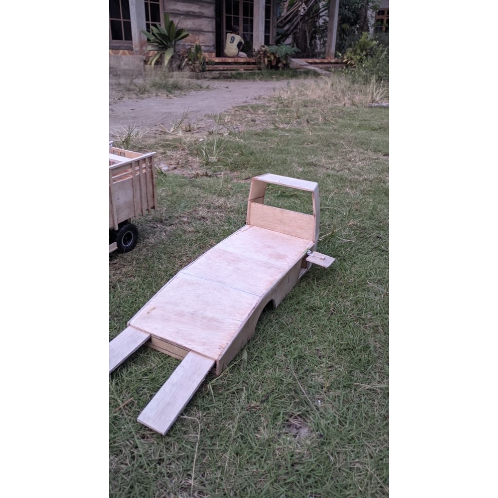 bak towing skala truk plastik