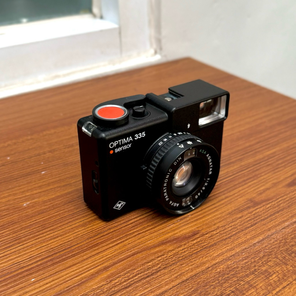 Kamera Agfa Optima sensor 335 + Agfa Agnatar 40mm F/3.5 Mulus