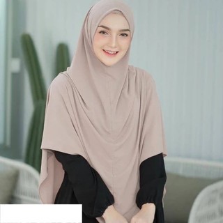 BERGO SYRIA MALAY NON PED XXL JERSEY PREMIUM / JILBAB INSTAN MALAYSIA SIRIA DAILY TANPA PET JUMBO