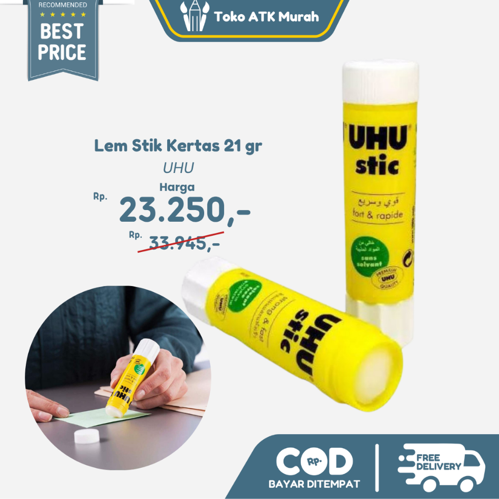

Lem Stik / Glue Stick UHU 21 g
