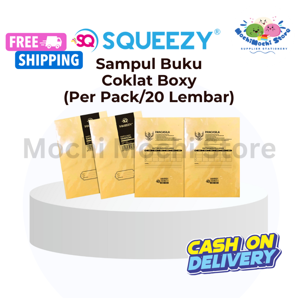 

PER PACK/20 LEMBAR Sampul Buku Coklat Boxy | Sampul Buku Coklat Garuda Boxy | Kertas Sampul Buku | Kertas Sampul Coklat | Sampul Kertas Coklat | Sampul Coklat | Sampul Buku Campus