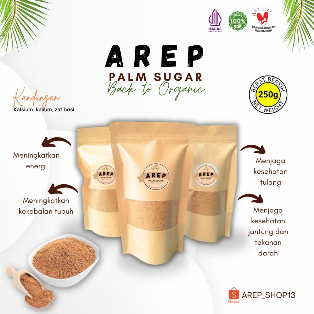 

Gula Kelapa Organik Serbuk