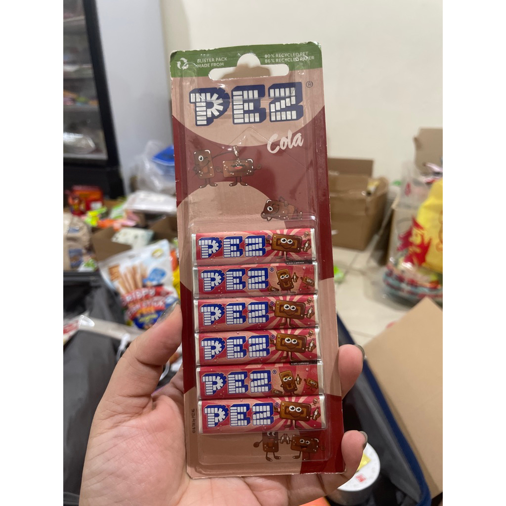 

PEZ Candy Cola Refill Permen Reffill Cola isi 6