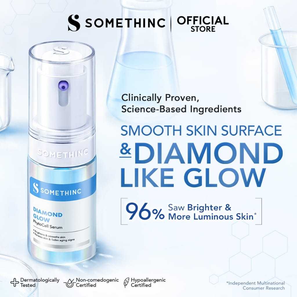 [TASYA FARASYA APPROVED] SOMETHINC SOMETHINC Diamond Glow PyhtoCell Serum - Serum Diamond untuk Kuli