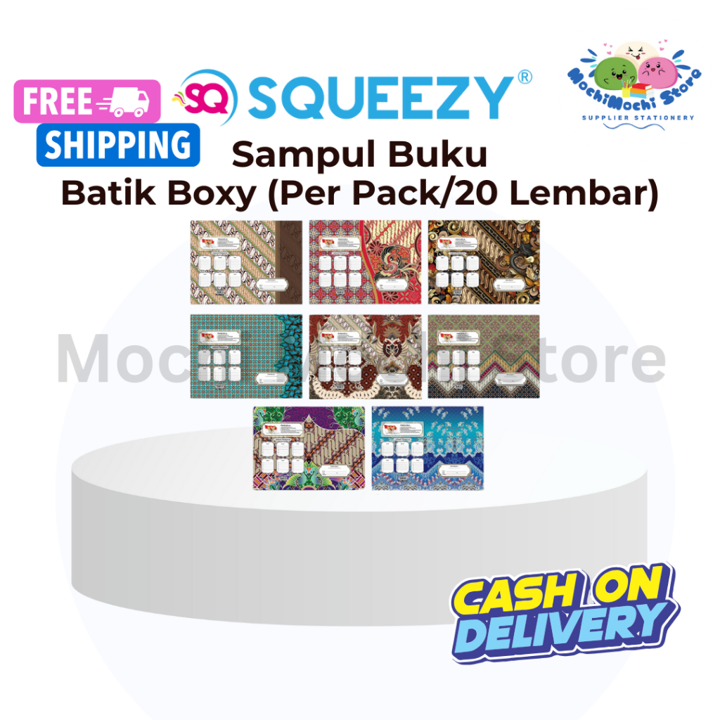

HARGA GROSIR PER PACK/20 LEMBAR Sampul Buku Batik Boxy | Sampul Buku Motif Batik SBA-109B | Sampul Buku Batik | Kertas Sampul Buku Batik Stationery