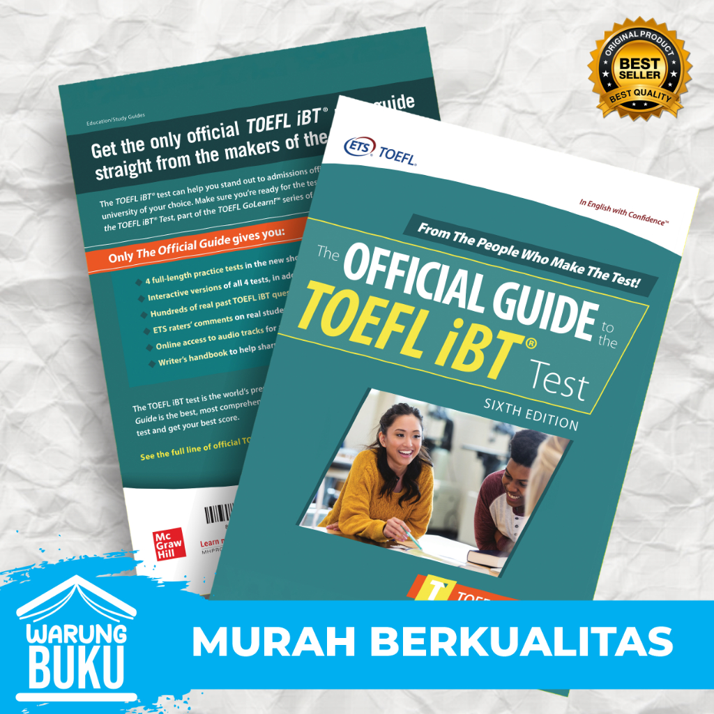 

TOEFL iBT Test: Panduan Resmi, Edisi ke-6 ukuran A4