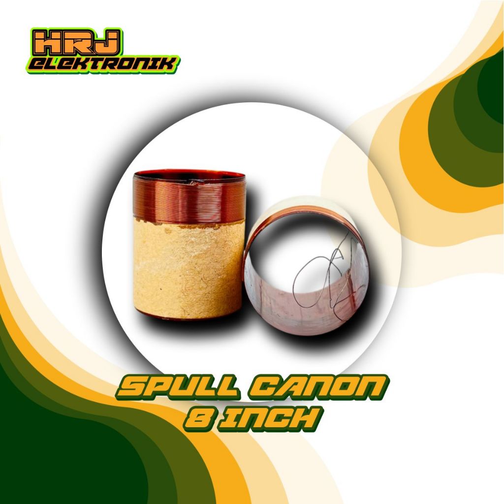 Spull coil Canon speaker 8 Inch coil speaker