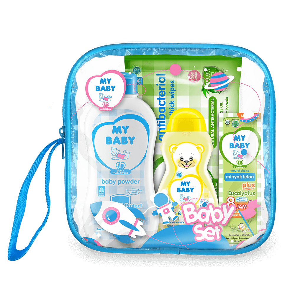 My Baby Set Healthy & Protect Paket Perlengkapan Bayi