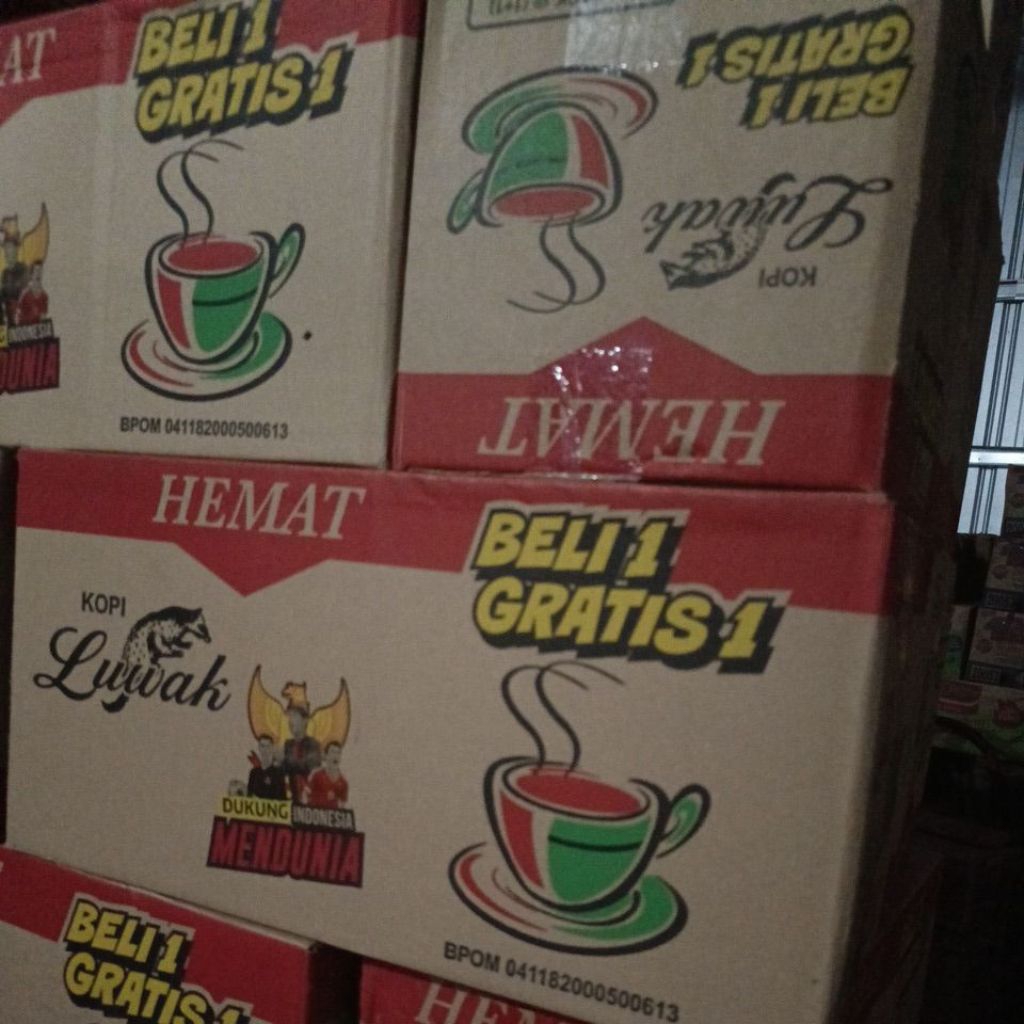 

Kopi Luwak Hemat 1 karton