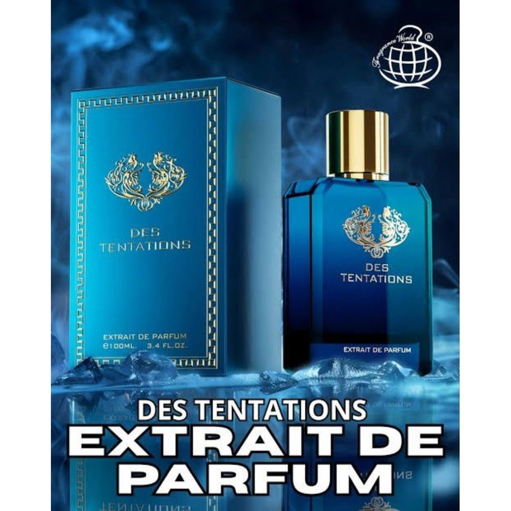 Fragrance World Des Tentations Extrait - Original 100% BNIB