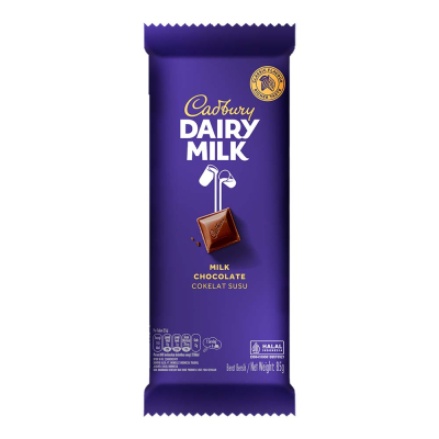 

Cadbury Dairy Milk Cokelat Batang 85 g