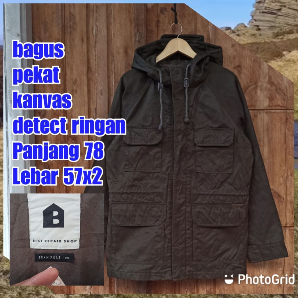 jaket parka army military m65 fashion hoodie bean pole