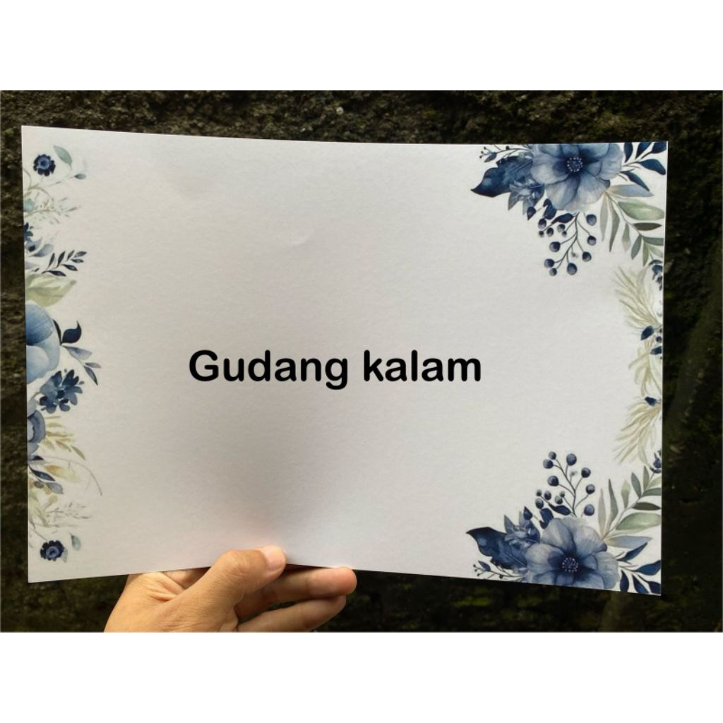 

KERTAS ART PAPER MOTIF, UNTUK MENULIS KALIGRAFI, NAMA DLL
