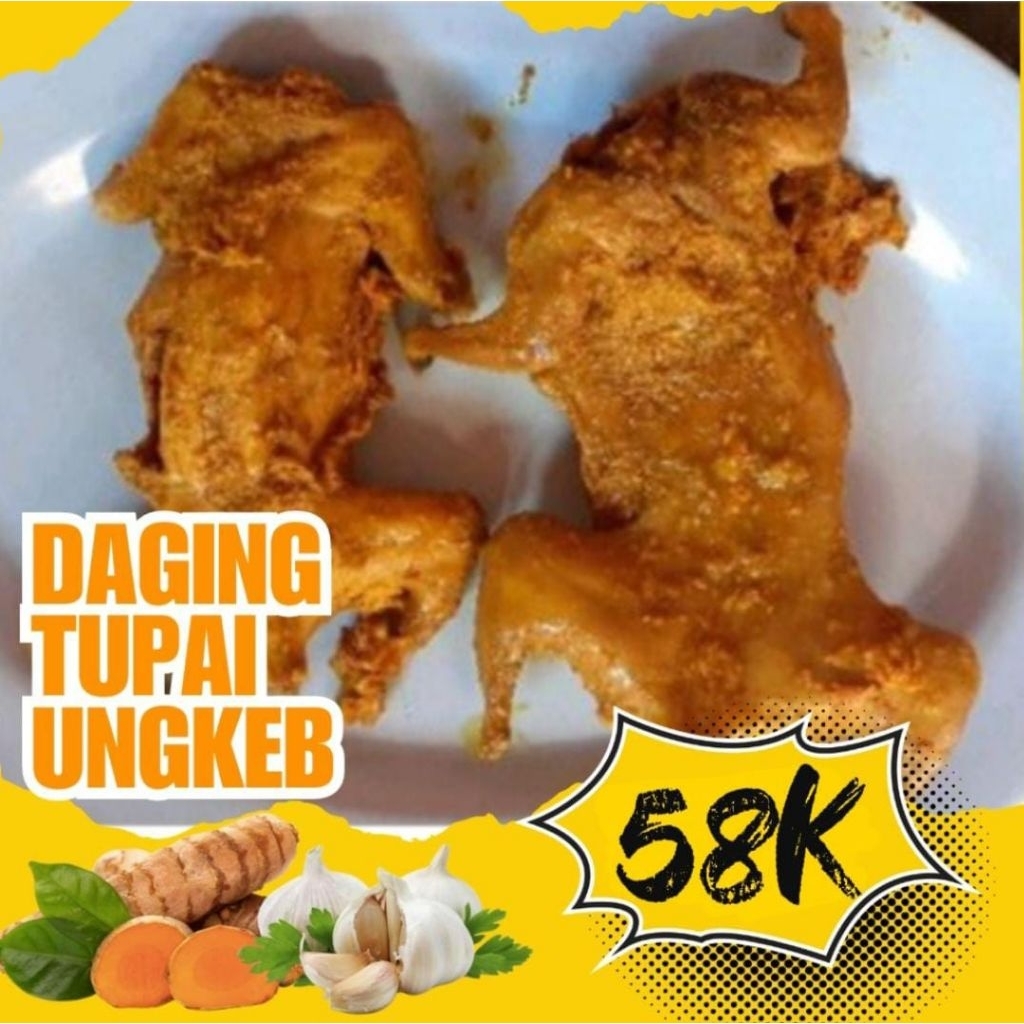 

DAGING TUPAI/BAJING PER 2 EKOR BUMBU KUNING SIAP GORENG DAN BAKAR