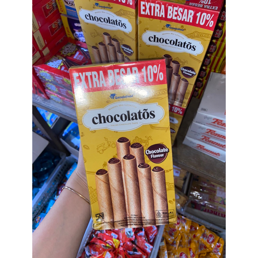 

Chocolatos Extra Besar Isi 24 x 14 gr