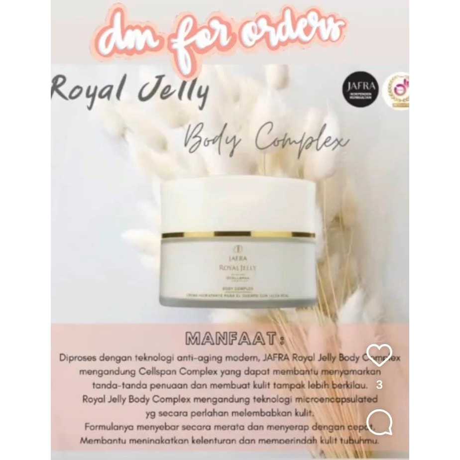 Jafra Royal Jelly Body Complex