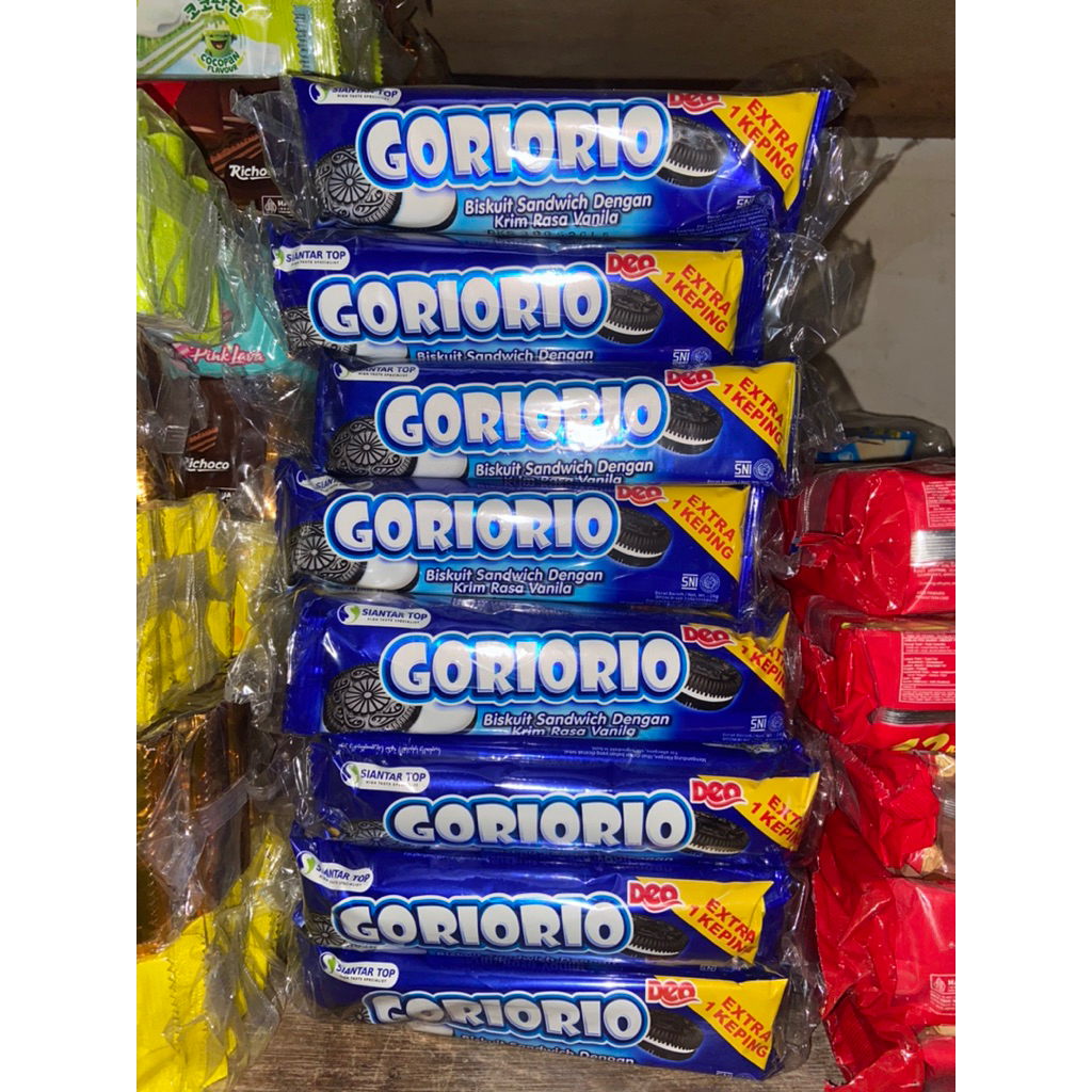 

Goriorio Biskuit Vanila 24g Isi 10