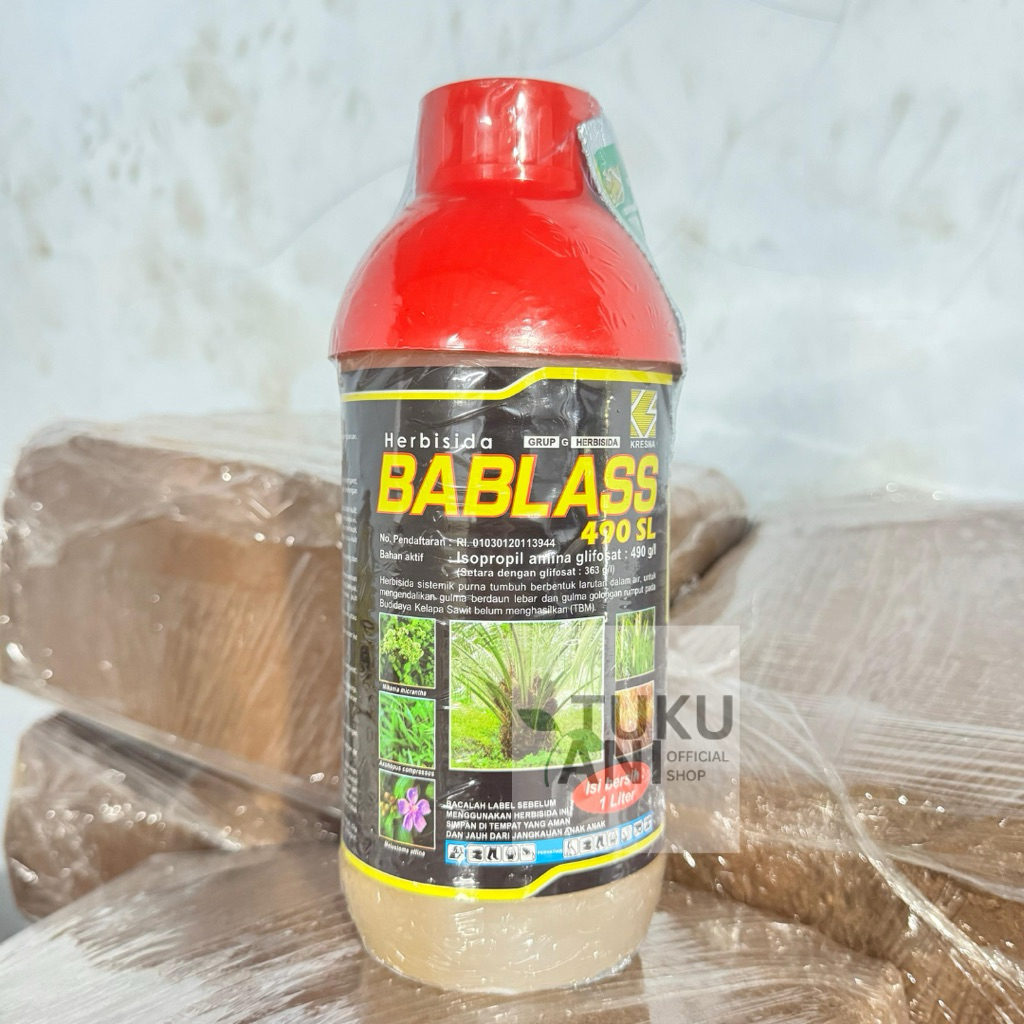 Bablass 490 SL - 1 Liter Obat Rumput Herbisida Sistemik Pembasmi Rumput